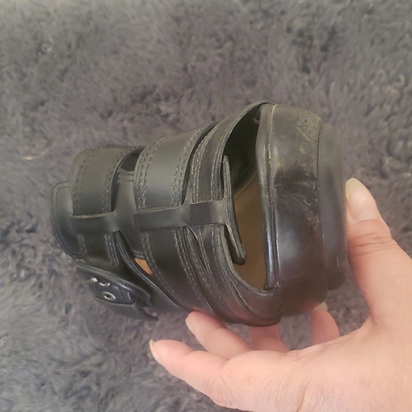 COACH Paddy sandal 👡 platform heels good used condition size 9 1/2 - Picture 8 of 9